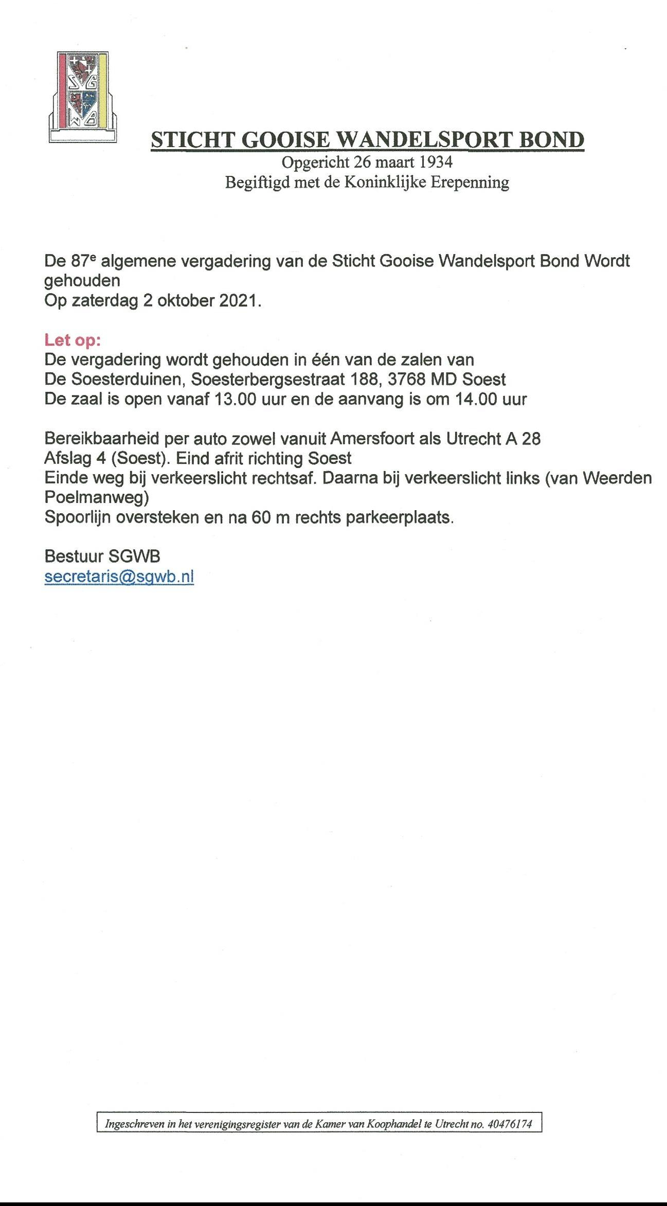 87e algemene vergadering